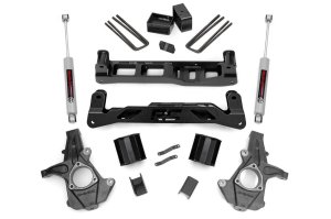 GMC Sierra 1500 Suspension Lift Kit - Rough Country - 5 Inch, Premium N3 Series, N3 Loaded Struts - '07-'13